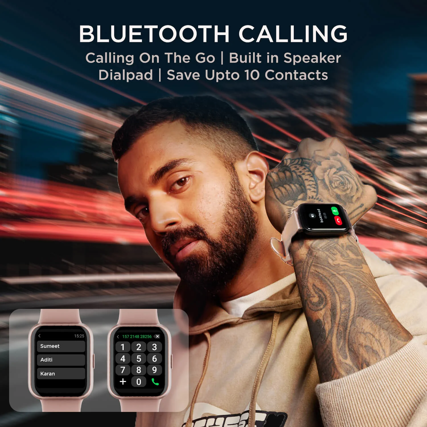 boAt Xtend Talk | Premium Design Smartwatch with Built-in Alexa, Bluetooth Calling, 1.69" (4.29cm) HD Display, 60+ Sports Modes - Image 15